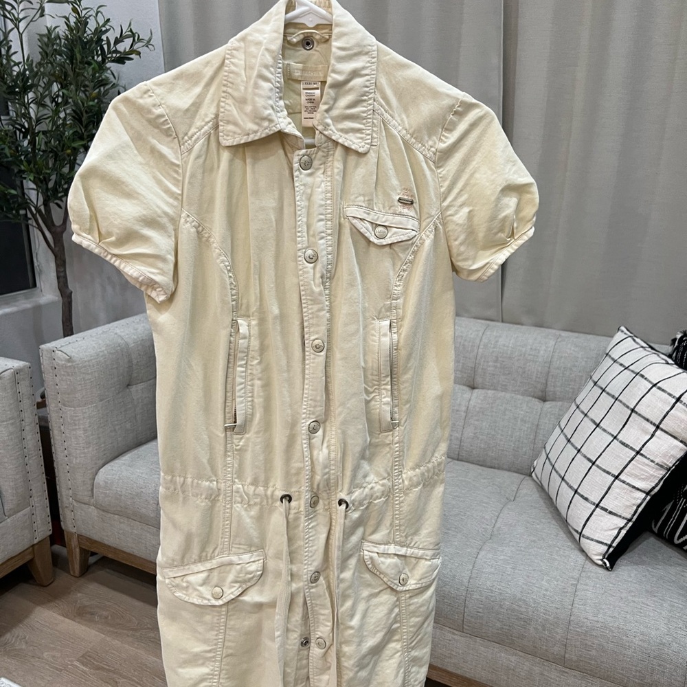 Diesel Off-White jean dress